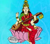 निद्रा देवी श्री हरी के आंखों से निकलकर आकाश में जाकर खडी हो गई