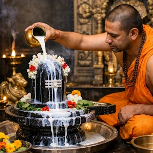 Why Do We Offer Milk to the Shiva Lingam?