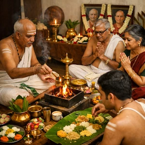 How Food During Shraddha Travel to Pitrus