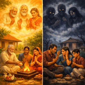 Signs of Pitru Satisfaction vs Pitru Dissatisfaction