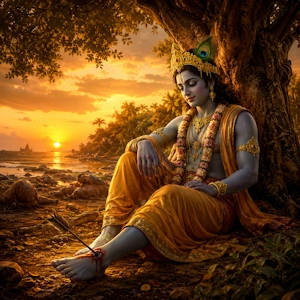 Why Did Krishna Die From a Hunter’s Arrow?