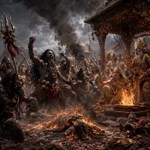How Insult of Shiva Turned a Yajna Into Chaos