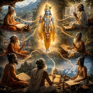 Different Scriptures. Same Conclusion. Govinda.
