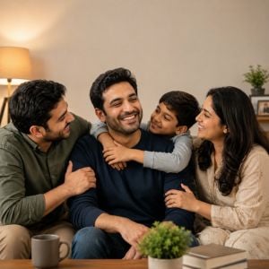 एतत्त्रयं जगति पुण्यकृतो लभन्ते