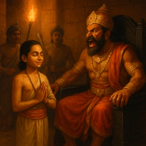 Prahlada Tests the Patience of His Father