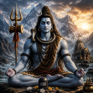ப்ரம்மாவுக்கும் விஷ்ணுவிர்க்கும் இடையில் யுத்தம்