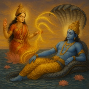Lakshmi Devi Is The Kriya Shakti Of Sri Hari