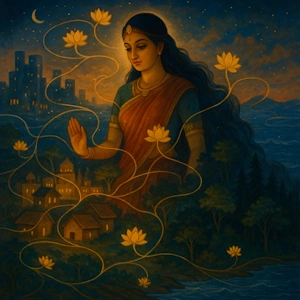 Sri Hari Pervades Through Lakshmi Devi