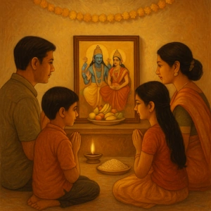 A Prayer That Lakshmi Devi Should Never Go Away