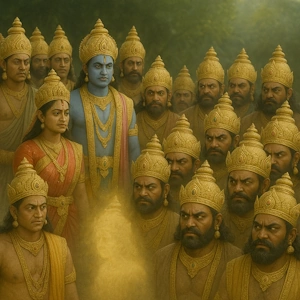 असुर देवों के साथ सामनीति से व्यवहार करने लगते हैं