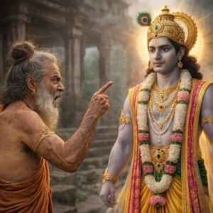 भृगु मुनि श्रीहरि को शाप देते हैं
