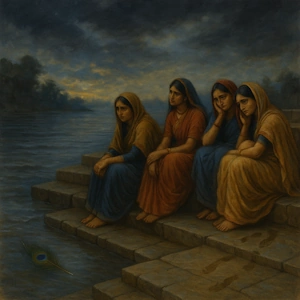 Gopikas Could Not Bear Their Grief When Sri Hari Left Mathura