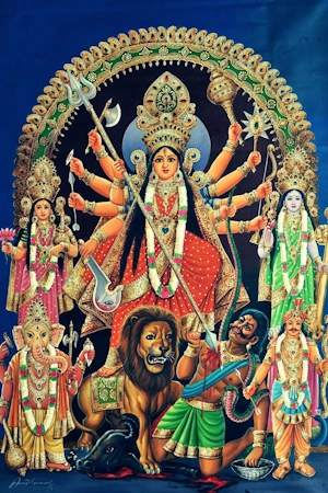 How Mahamaya Tricked Madhu and Kaitabha to Death