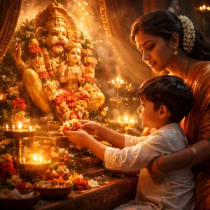 A wonderful Puja for development of intelligence