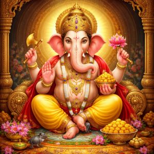 गणेशजी का आधा नर आधा गज रूप का तत्व क्या है ?
