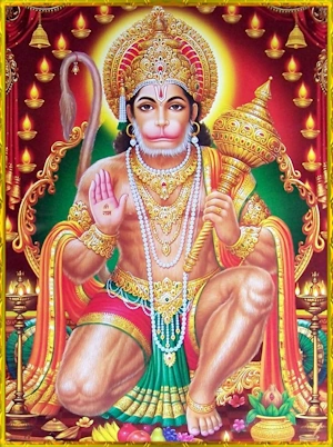Hanumanji Mocks Ravana in His Own Court