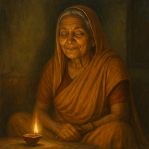 उसने बस तीन बार 'राम' कहा...
