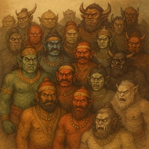 What Is the Difference Between Asuras, Daityas, Danavas, and Rakshasas?