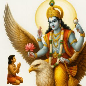 Sri Hari Confers the Highest Position on Dhruva