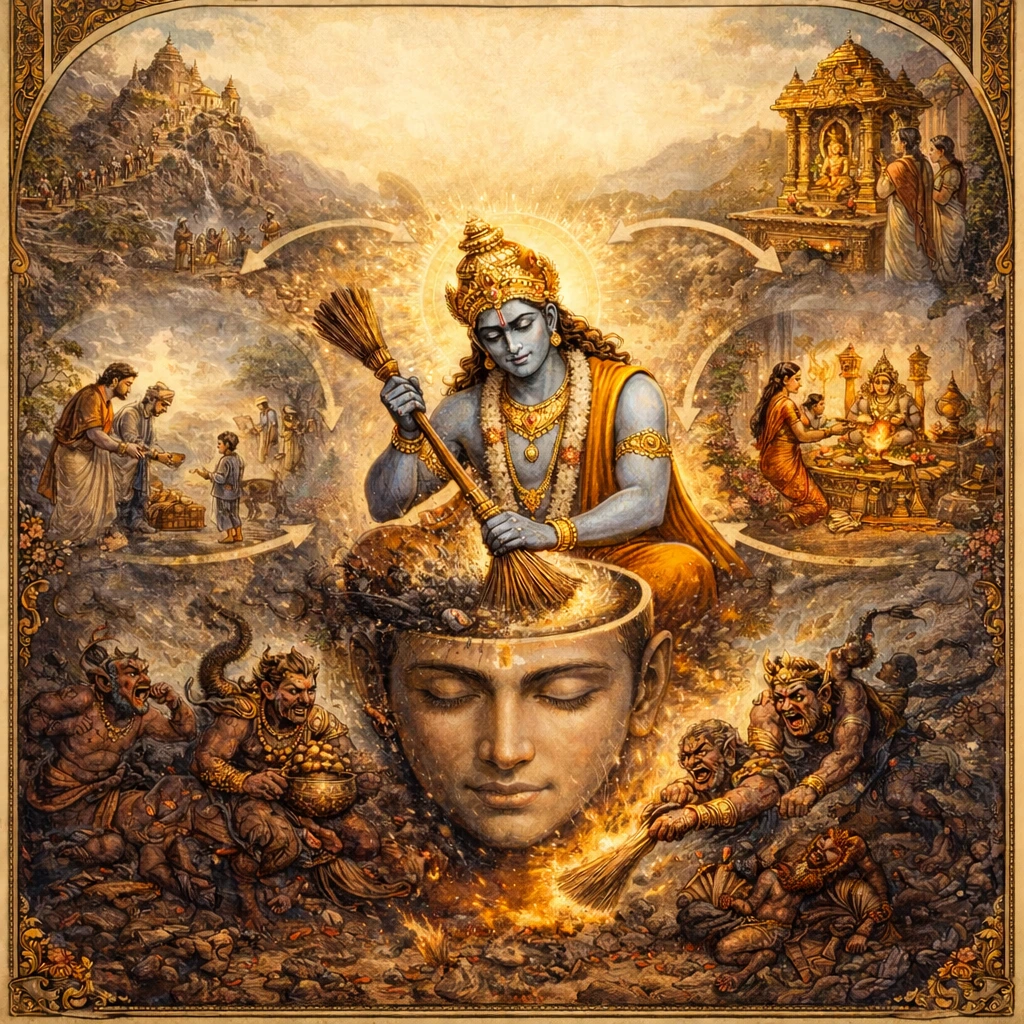 What Causes Formation of Impurity in the Mind?