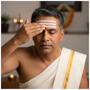 How to Apply Bhasma