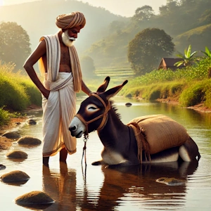 The Lazy Donkey Story