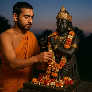 मूर्ति से निर्माल्य निकालने की विधि