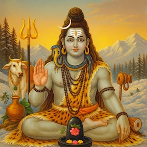 टेढा होने पर भी महादेव के माथे पर रहने के कारण चन्द्रमा को सम्मान मिलता है