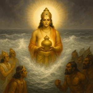 Secret Behind The Power Of Amrita To Give Immortalty