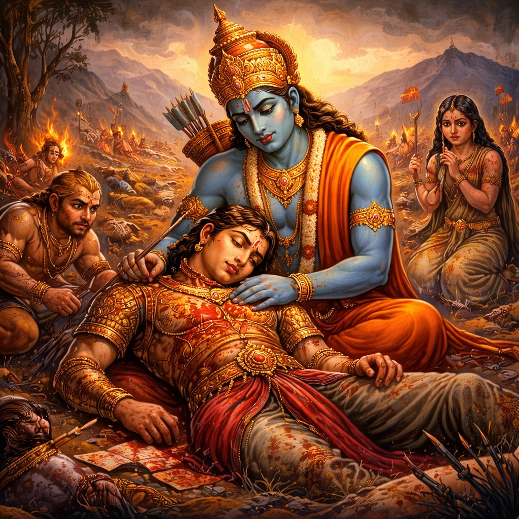 How Lakshmana Was Injured In The Battlefield