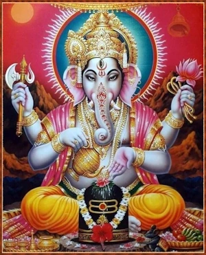Ganesha In Madhu Kaitabha Story