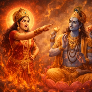 लक्ष्मी का श्राप