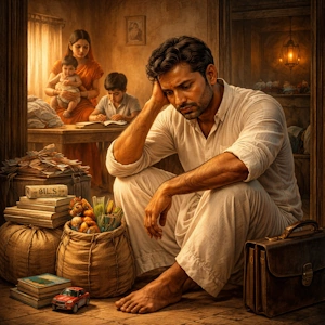 गृहस्थाश्रमी कभी सुखी नहीं