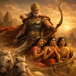 भीष्मजी द्वारा काशी नरेश की कन्याओं का अपहरण