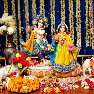 radha with krishna