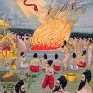 A Description Of The Sarpa Yajna