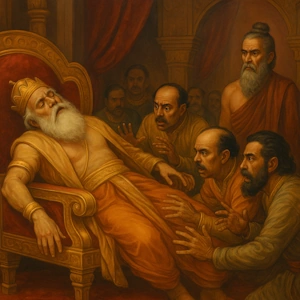 Dasharatha Pleads With Vishwamtra Not To Take Away Young Sriram Ji