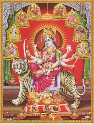 Devi's Presence in Kindness, Contentment, and Nurturing