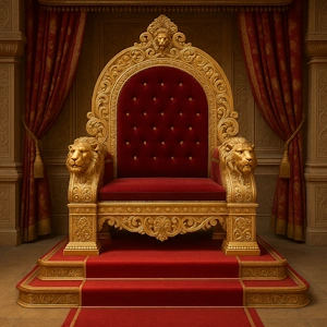 Magha Nakshatra symbol throne