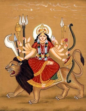देवी हमारी इन्द्रियों को नियंत्रित करती हैं