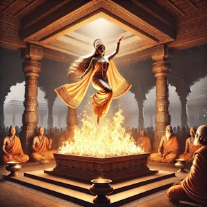 ಸತಿದೇವಿಯಂದ  ದಶಮಹಾವಿದ್ಯೆಗಳ ಅನಾವರಣ