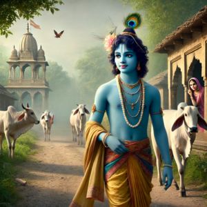 రాధకు మొదటగా కృష్ణుడి దర్శనం కలిగింది