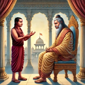 ಧೃತರಾಷ್ಟ್ರನಿಗೆ ಸಂಜಯನ ಸಲಹೆ
