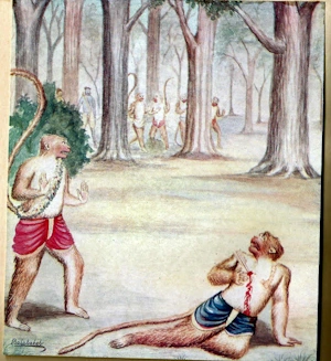వాలి సంహారం