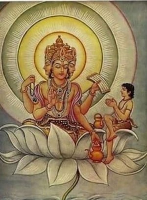 The Etymology of Brahma's Sons' Names