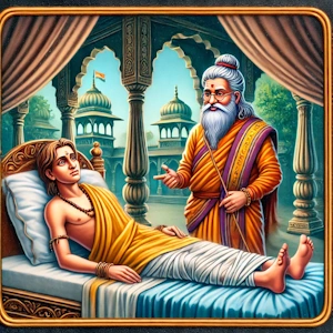 The Greedy King and Wise Teacher