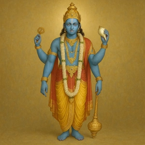 पुराण पुरुष रूपी विष्णु भगवान