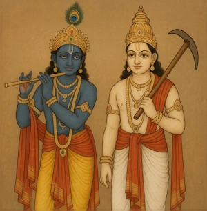 Not Two, But One: The Secret of Krishna and Balarama