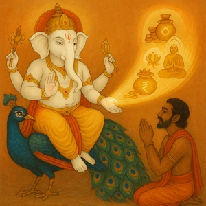 Mayuresha Ganapathy: Lord Ganesha’s Peacock-Mounted Form