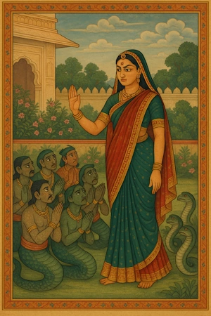 Queen Bhamini Who Saved the Nagas